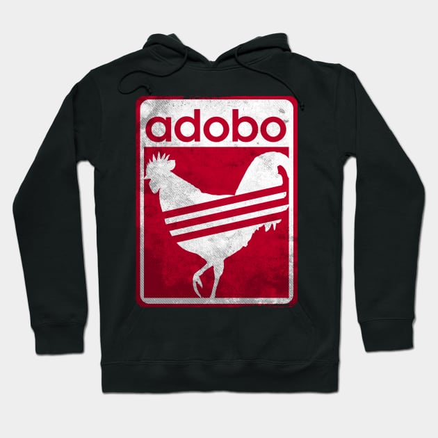 Pinoy Shirt Distressed Chicken Adobo Filipino Shirt Hoodie by Dailygrind